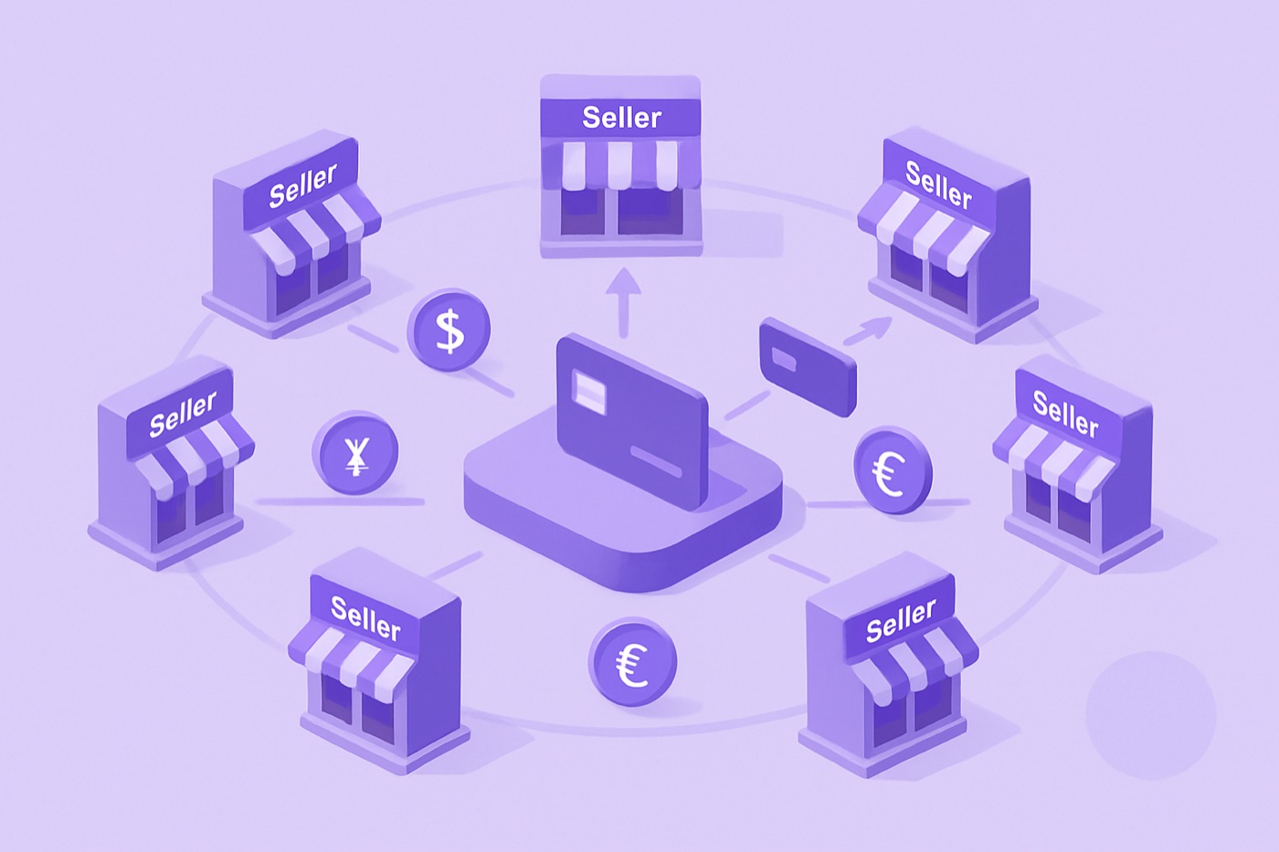 Marketplace platform connecting multiple sellers and buyers